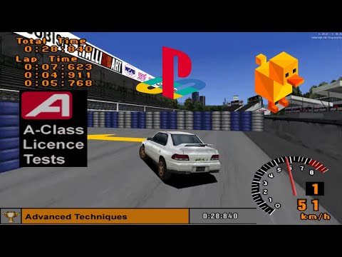 Gran Turismo 1 - License A-7 Gold (Duckstation HD 1080p)