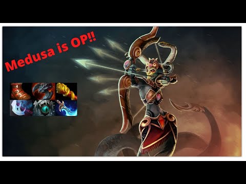 Medusa is too OP!! Dota 2 (7.25c)