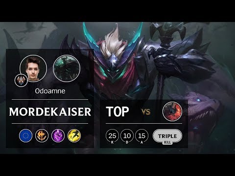 Mordekaiser Top vs Aatrox - EUW Challenger Patch 9.24