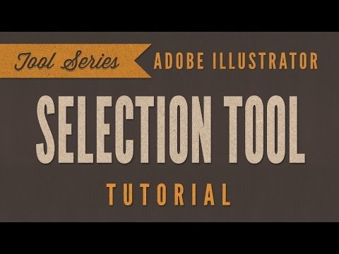 Adobe Illustrator CS6 CC Tutorial *BEGINNER* - Selection Tool