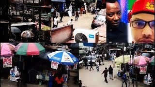 SHOCKING Lagos Oduade Market STAYS OPEN Amid Abuja Uprising Over Nnamdi Kanu #LagosProtest EXCLUSIVE