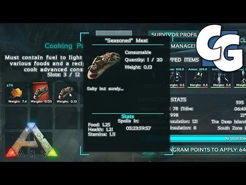 ARK: Survival Evolved - How to Make Custom Recipes (v224)