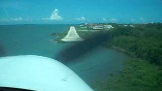 preview picture of video 'Landing at Belize City Municipal Airport'
