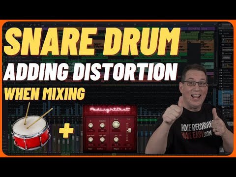 MIXING SNARE WITH DISTORTION