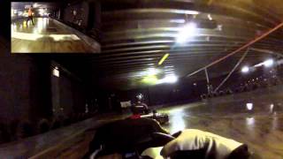 preview picture of video 'Crawley Indoor Go Karting for Sam's Birthday 13/12/14 Qualifying'