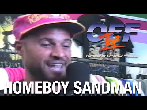 Homeboy Sandman - “Off Top” Freestyle (Top Shelf Premium)