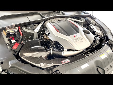 Installing the AWE AirGate Carbon Fiber Intake on my B9 5 Audi RS5 Black Optic Launch Edition!
