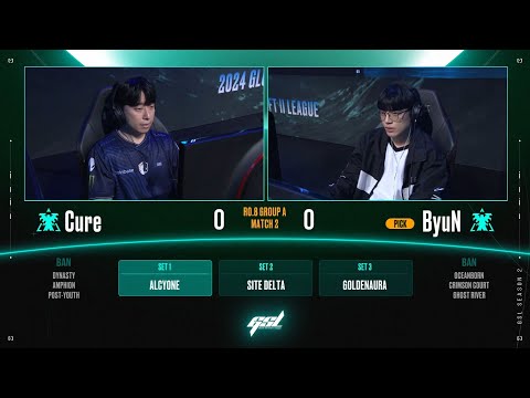[2024 GSL S2] Ro.8 Group A Match2 Cure vs ByuN