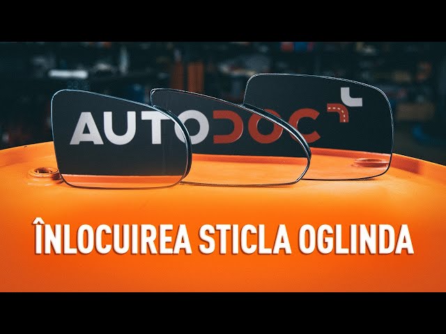 Urmăriți un ghid video despre înlocuire SEAT ALTEA Sticla oglinda