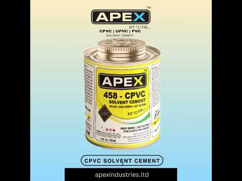 200 ML CPVC Pipe Fitting Adhesive, Tin Can