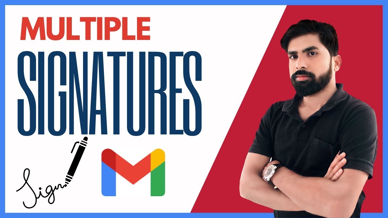 How to create multiple Signatures in Gmail || How to add multiple signatures in Gmail in Hindi