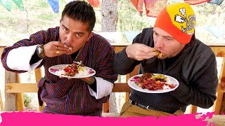Crazy SPICY BHUTANESE FOOD&nbsp;+ Buddhist Monastery Hike&nbsp;| Thimphu, Bhutan
