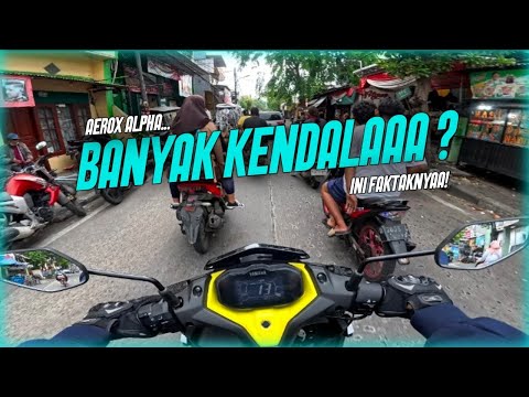 AEROX ALPHA SETELAH 1 BULAN PEMAKAIAN