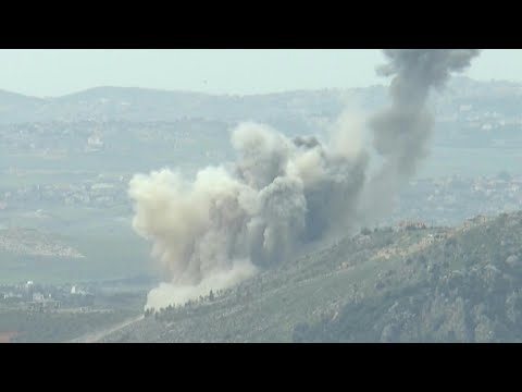 Smoke rises, explosions ring out as Israel strikes south Lebanon | AFP
