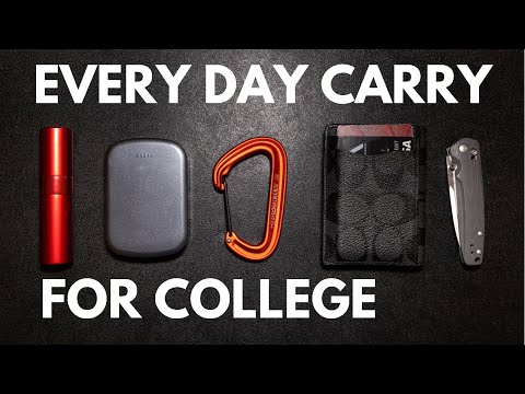 My Everyday Carry In College!! (EDC)