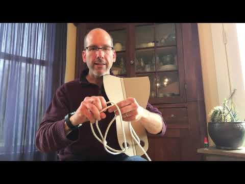 How to tie a kevlar tailgut knot