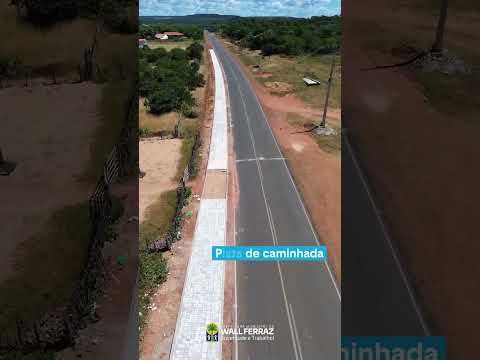 Quem passa pela entrada de Wall Ferraz já consegue ver o avanço de um grande projeto que vai mud