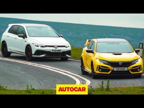 Volkswagen Golf GTI Clubsport 45 vs Honda Civic Type R Limited Edition | Autocar Review