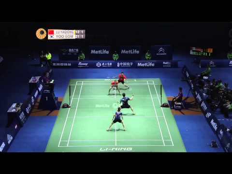 THAIHOT CHINA OPEN 2014 - SF | XD Yoo Y S/Eom H W (KOR) VS Lu K/Huang Y Q (CHN)