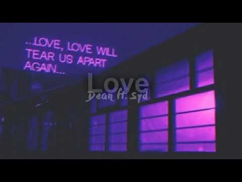 Dean - Love (Ft. Syd) (INSTRUMENTAL W/BACKING VOCALS)