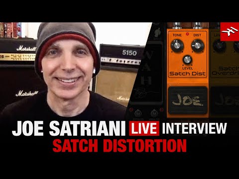 Joe Satriani chose the best of 25 (!) vintage DS-1 to model - Satch LIVE on AmpliTube Joe Satriani