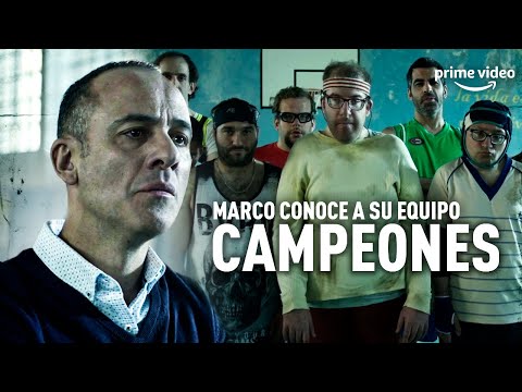 Marco conoce a su equipo | Campeones | Escenas Míticas de Prime Video España