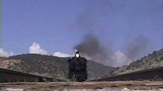 preview picture of video 'Nevada Northern RR #93 Over The Camera 2010'