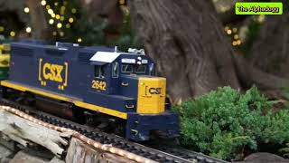 UM ESPETACULO DE TRENS EM MINIATURA NA FILADÉLFIA