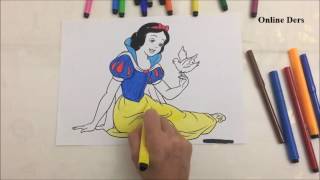 Pamuk Prenses Boyama