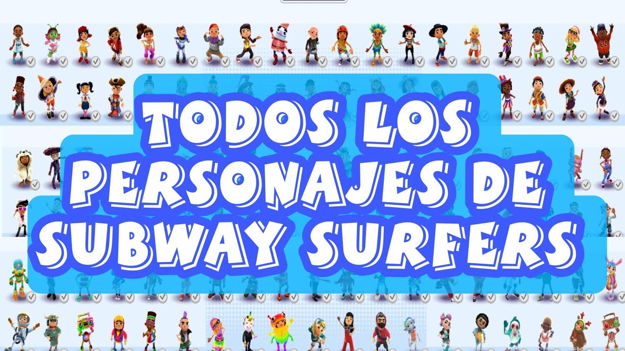 Mostrando todos los personajes de Subway Surfers | 135 | Última Version 2.29.0 LUNAR NEW YEAR