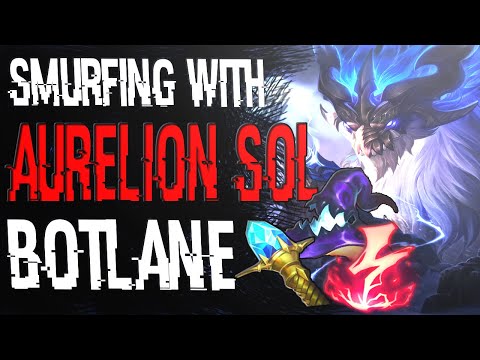 Smurfando con Aurelion Sol Botlane 🧙🏻 w/Shiroe