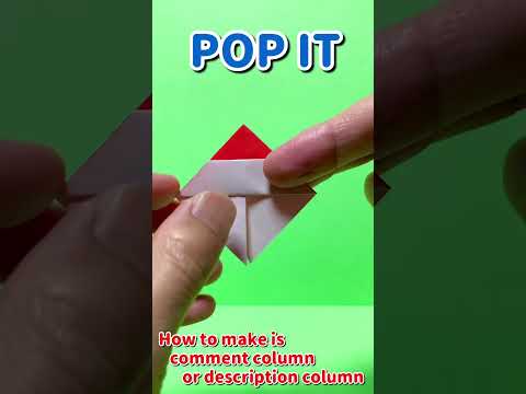 Origami POP IT [fidget toy] #Shorts