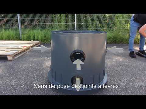 Montage des joints sur la cuve Carat