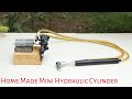 How To Make Mini Hydraulic System
