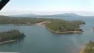 preview picture of video 'Cessna 170B Landing Port Alsworth, Alaska on Floats'