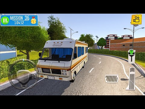 Roundabout 2: A Real City Driving Parking Sim New Car (Camper) - Android Gameplay FHD #6