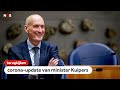 TERUGKIJKEN: corona-update van minister Kuipers