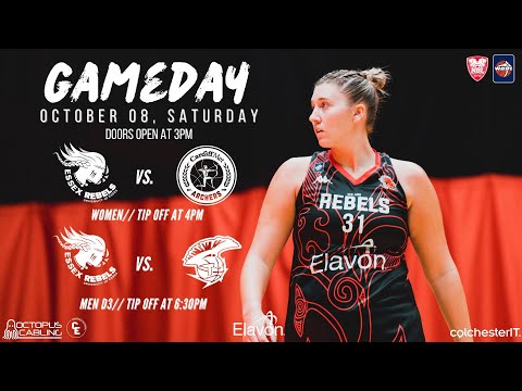 Essex Rebels Double Header - Women v Cardiff (WBBL), D3 Men v Northampton Titans (NBLD3) (08.10.22)