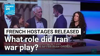 France releases two nationals detained in Iran after three and a half years