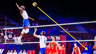 Craziest Volleyball Actions by Robertlandy Simon - Spike 389cm !!!