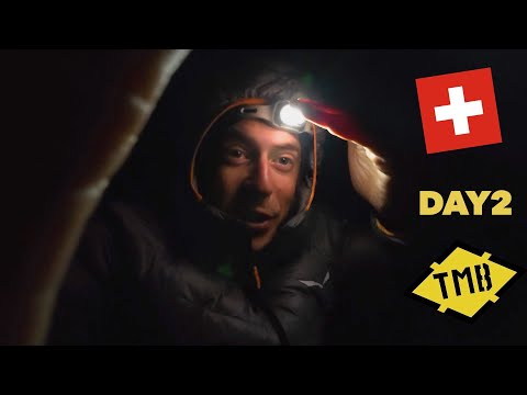 CAMPING in SWITZERLAND 🇨🇭 TMB ep.2
