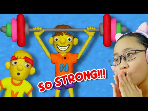 Vlad & Niki - 12 Locks - Niki SO STRONG!!!