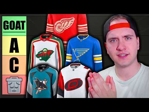 *RANKING* EVERY NEW NHL JERSEY! (Tier List)