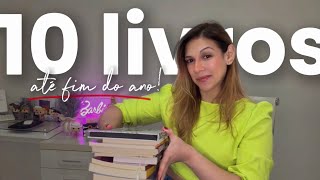 10 livros para ler até o fim do ano (+ conversinhas)