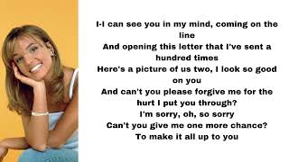 Britney Spears - E-mail my heart (lyrics)
