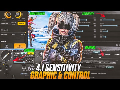 "BGMI BEST SENSITIVITY + CONTROLS + GRAPHICS SETTINGS 🔥| NO RECOIL SETUP 2025"