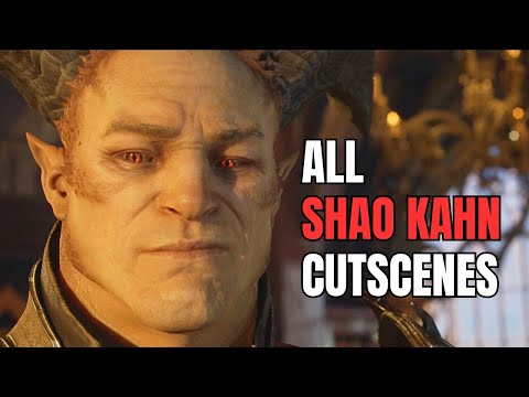 Mortal Kombat 1 ALL SHAO KAHN - GENERAL SHAO Character Cutscenes (Ike Amadi)