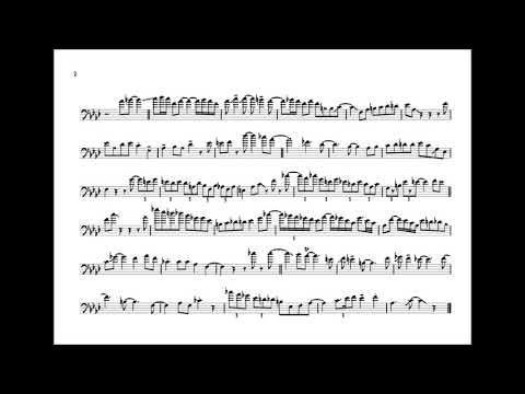 Bill Watrous 'In A Mellow Tone' Trombone Solo Transcription
