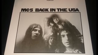 &quot;BACK IN THE USA&quot; MC5  ATLANTIC LP SD 8247 P.1970 USA