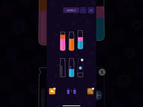 Water Sort Puzzle - Sortago | First gameplay | mobile game - YouTube